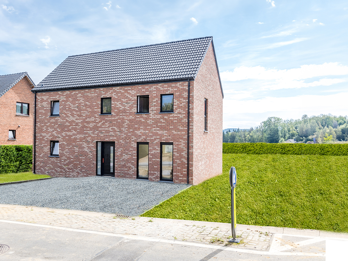 Un client nous ouvre les portes de sa maison neuve à Wanze