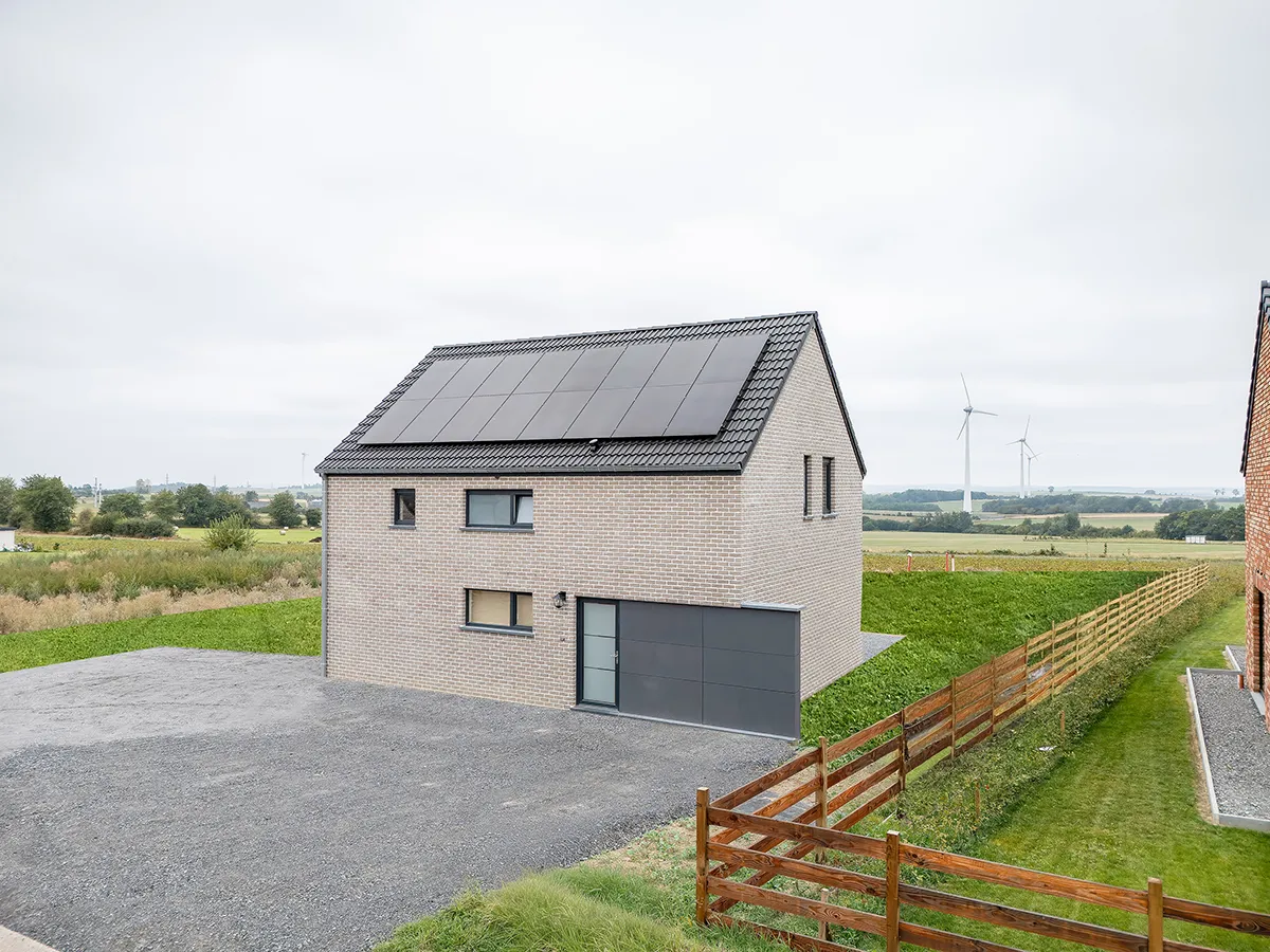 Un client nous ouvre les portes de sa maison neuve à Mesnil-Saint-Blaise (Houyet)