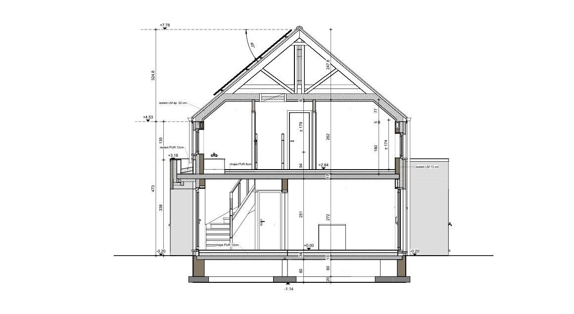 Maison d'inspiration 03 - Plan