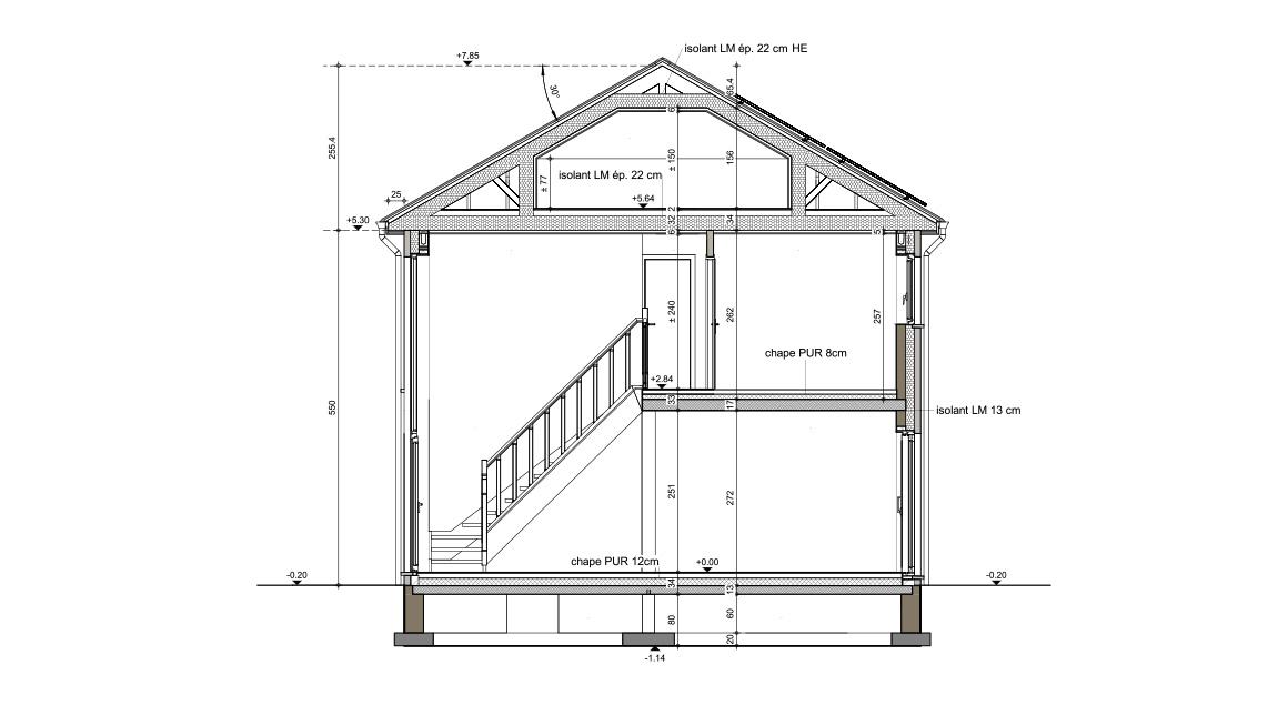 Maison d'inspiration 04 - Plan