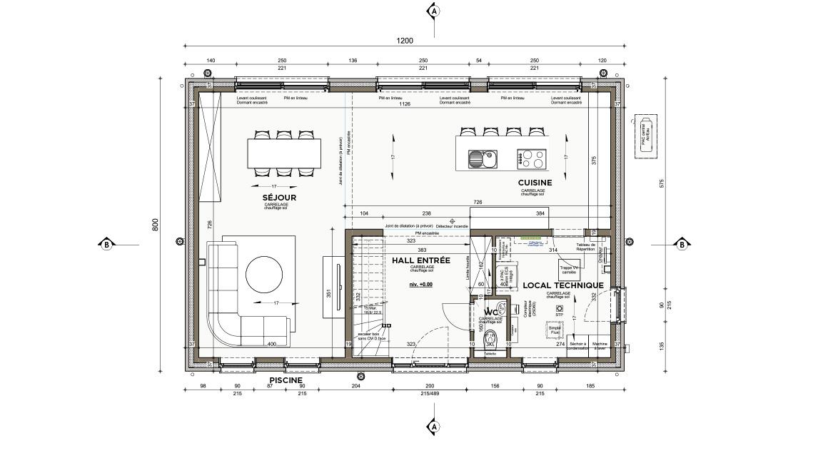 Maison d'inspiration 04 - Plan