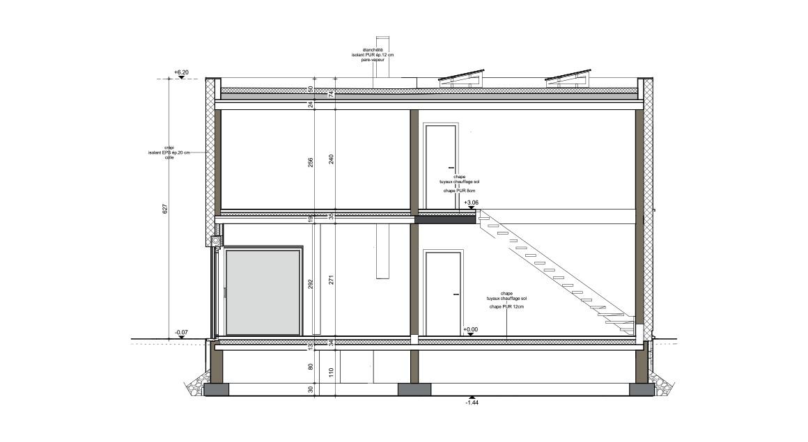 Maison d'inspiration 05 - Plan