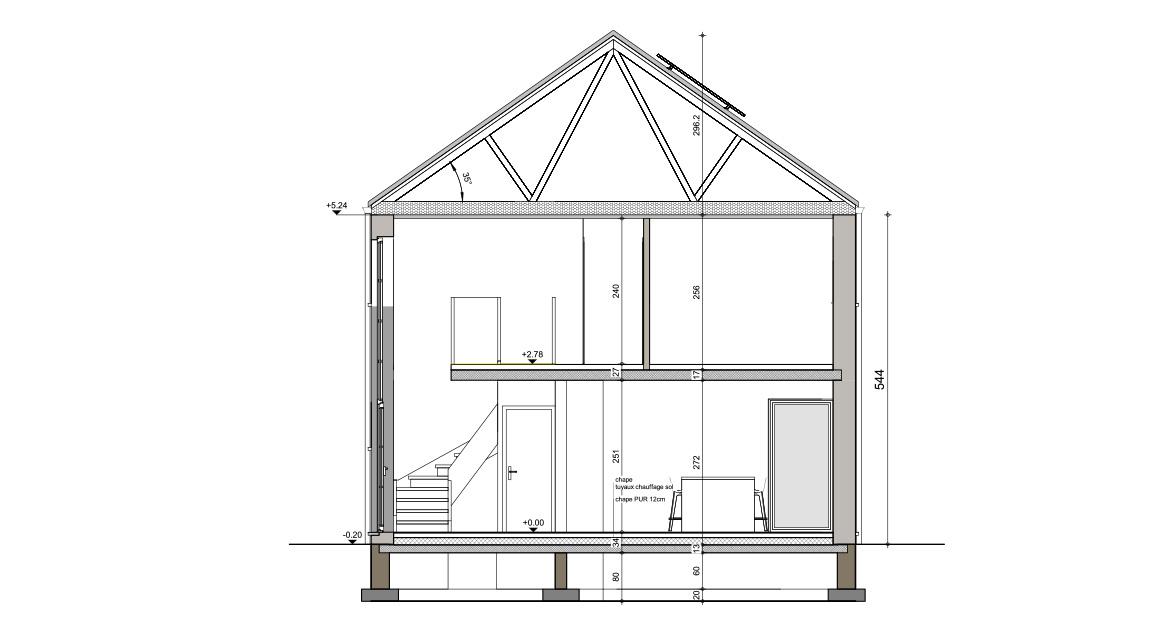 Maison d'inspiration 06 - Plan