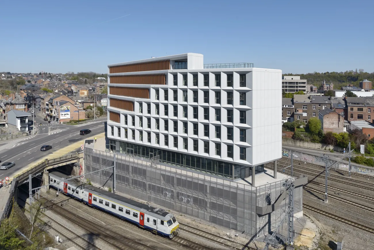 Futur siège Belfius à Namur - BUREAUX 